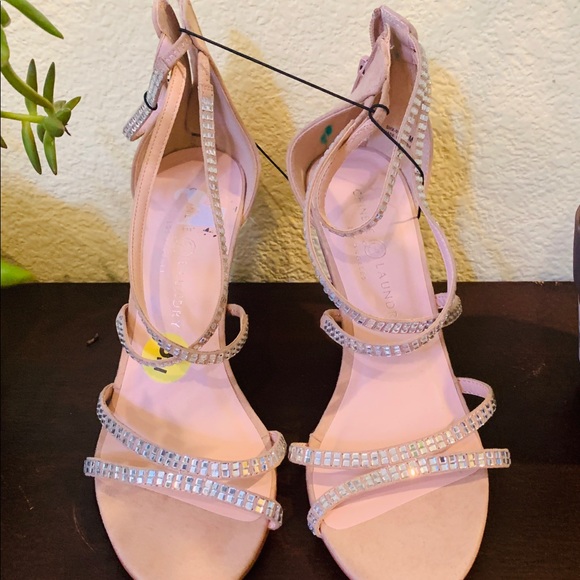 Chinese Laundry Shoes - NEW CHINESE LAUNDRY Heels Straps Pink Size 9